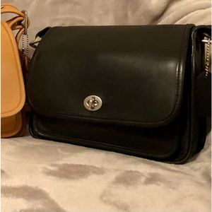Vintage Coach Rambler’s Legacy  Black with Silver Hardware